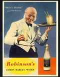 K robinsons lemon barley water Advert A4 Photo Print
