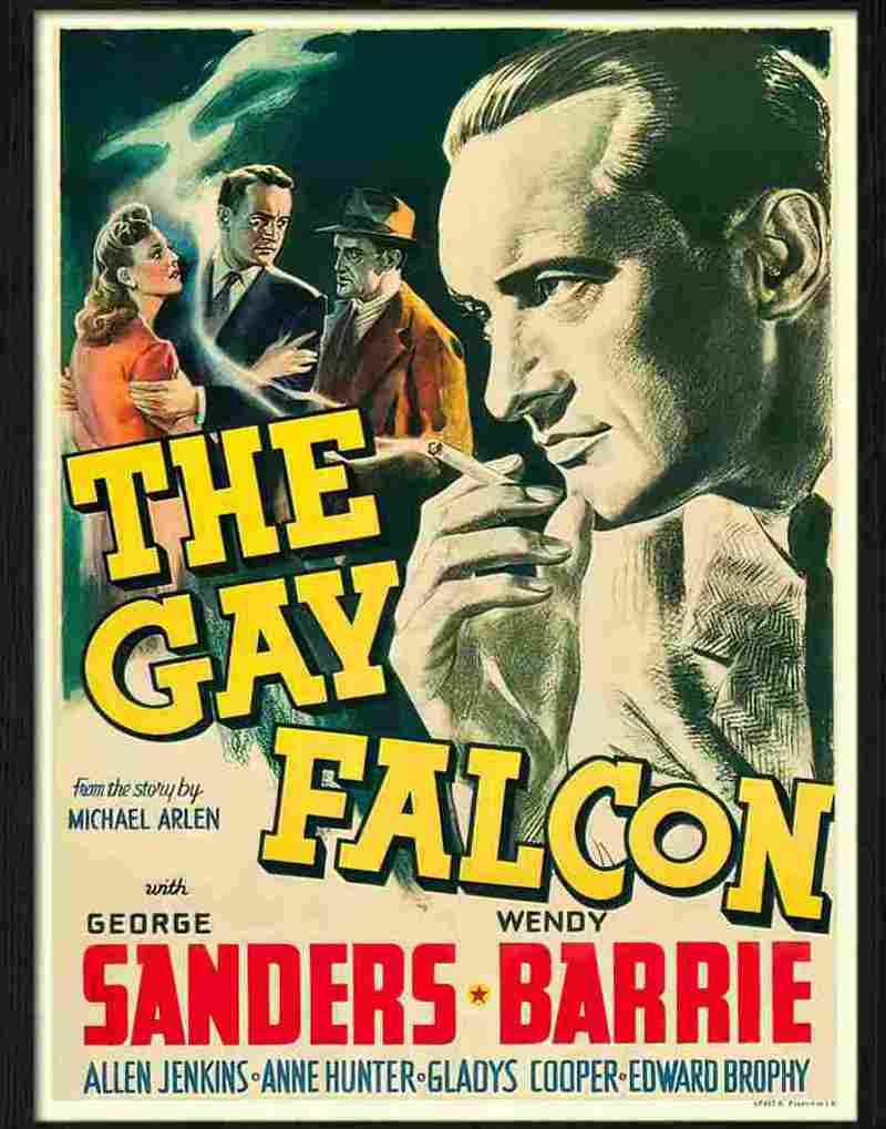 K the gay falcon Advert A4 Photo Print