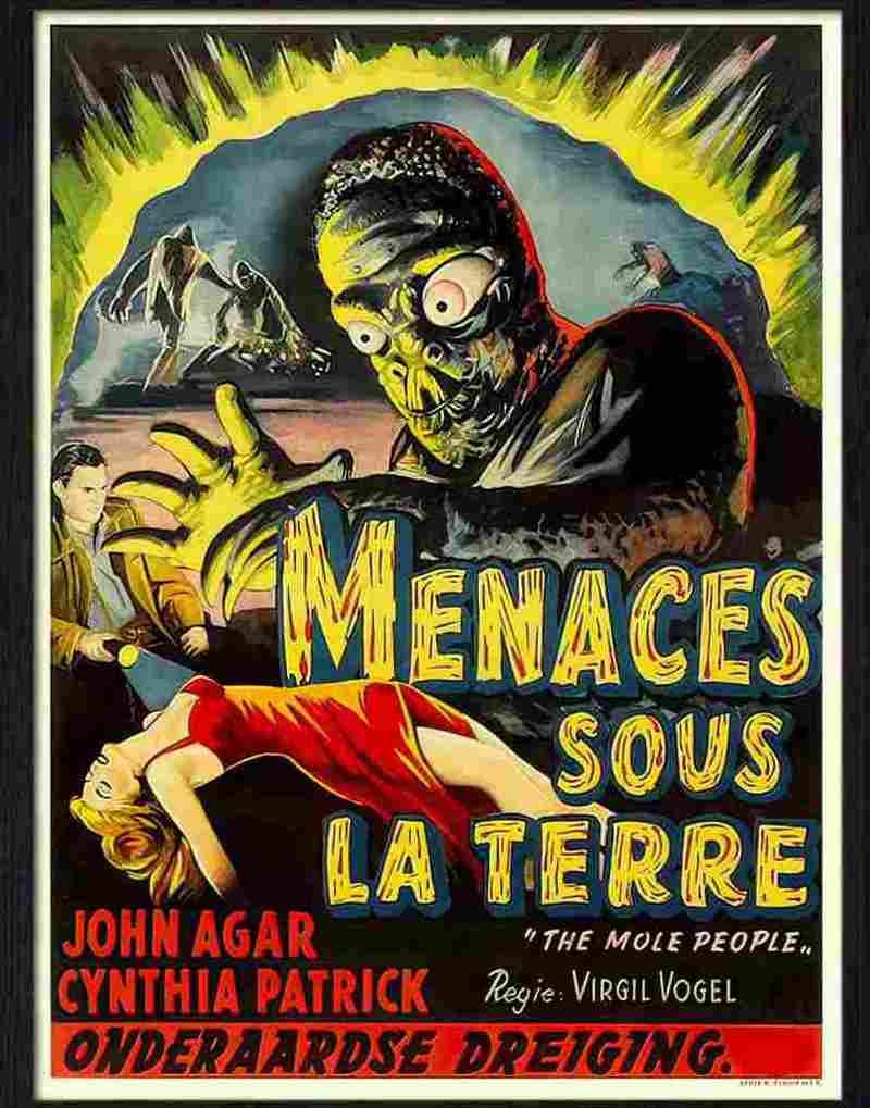 K the mole people Advert A4 Photo Print