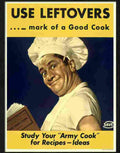 K use leftovers army cook 2 Advert A4 Photo Print