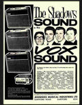 K vox amplifiers shadows Advert A4 Photo Print