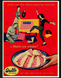 K walls ice cream records 2 Advert A4 Photo Print
