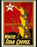 K white star coffee frogs Advert A4 Photo Print
