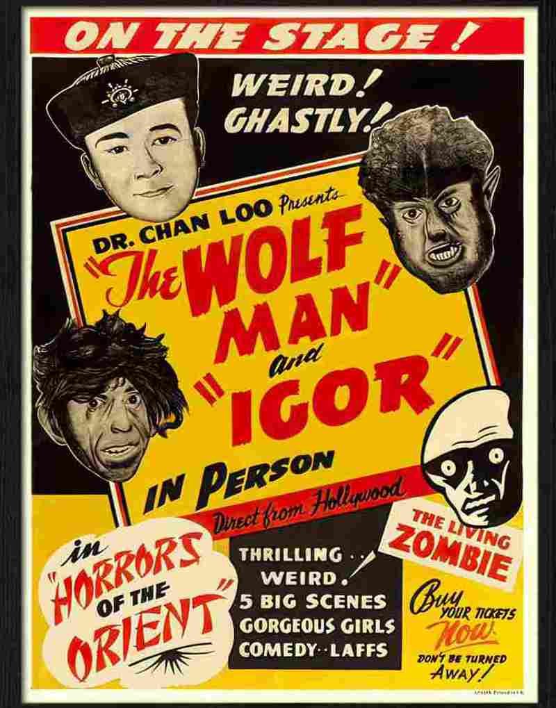 K wolfman and igor 2 Advert A4 Photo Print