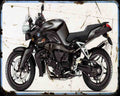 K1200R 08 A4 Photo Print Motorbike Vintage Aged