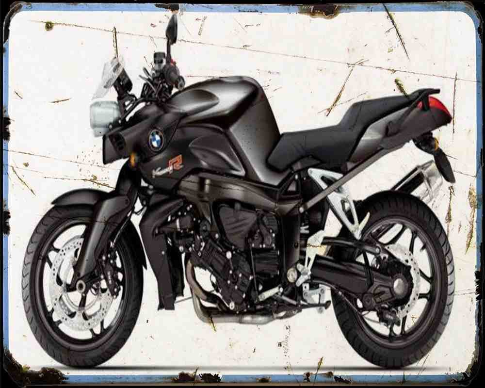 K1200R 08 A4 Photo Print Motorbike Vintage Aged