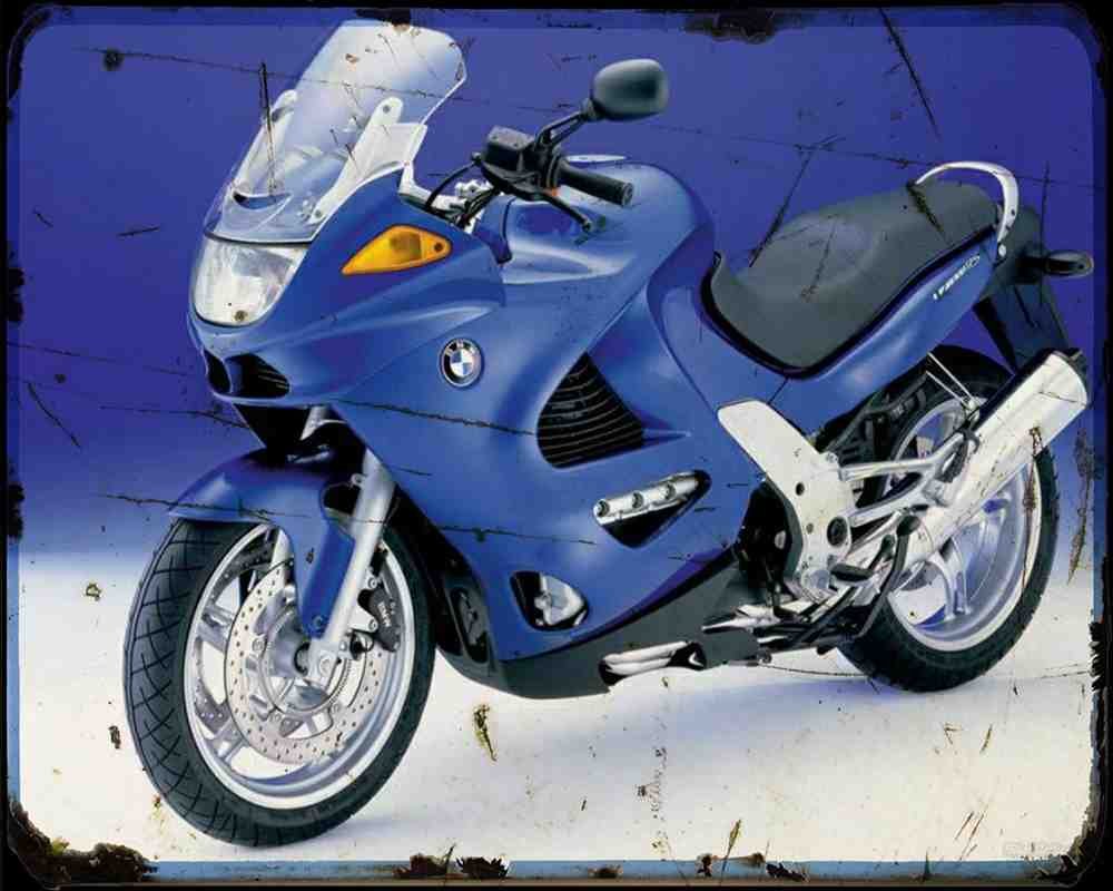 K1200Rs 01 A4 Photo Print Motorbike Vintage Aged