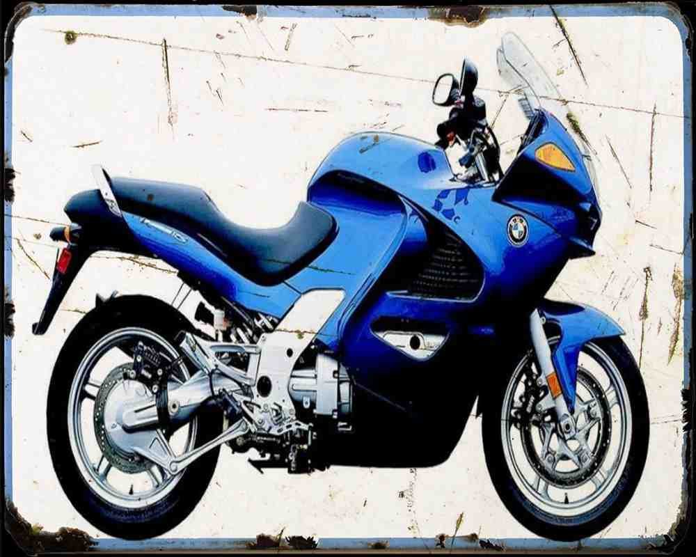 K1200Rs 02 A4 Photo Print Motorbike Vintage Aged