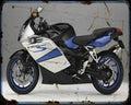 K1200S 07 1 A4 Photo Print Motorbike Vintage Aged