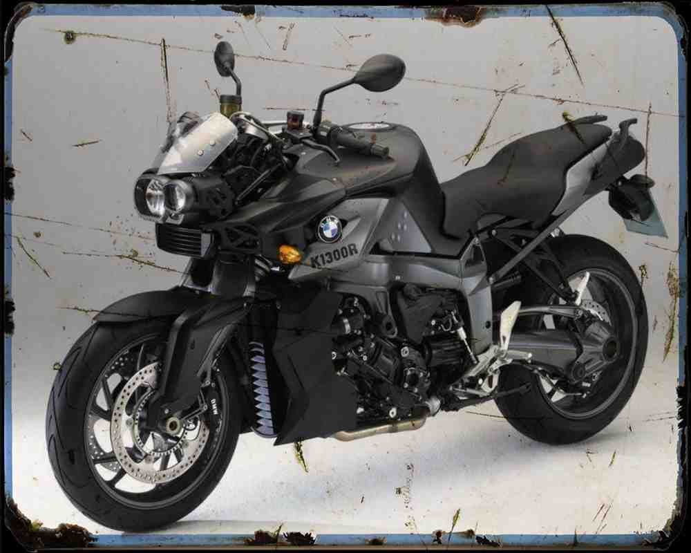 K1300R 11 4 A4 Photo Print Motorbike Vintage Aged