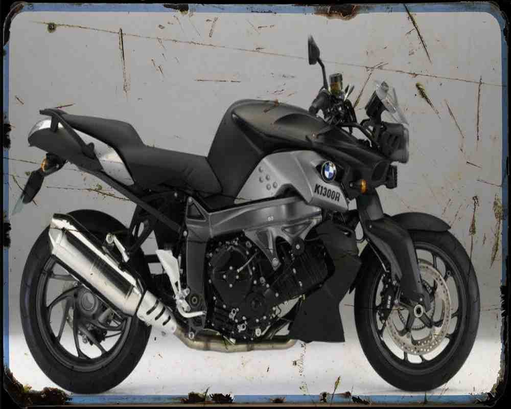 K1300R 11 A4 Photo Print Motorbike Vintage Aged