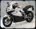 K1300S 12 A4 Photo Print Motorbike Vintage Aged