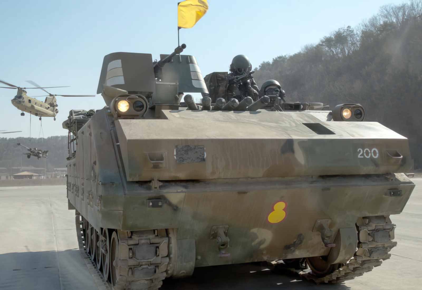 K200 Korean Infantry Fighting Vehicle 2 A4 Photo Print