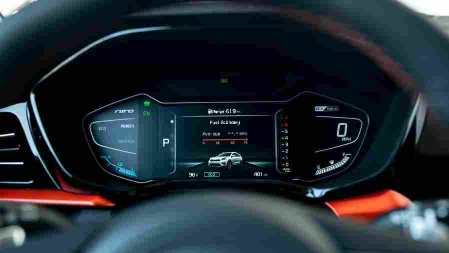 KIA Niro 6706 2 Car A4 Photo Print