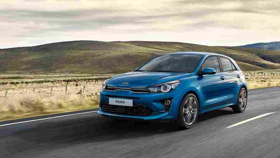 KIA Rio 6839 11 Car A4 Photo Print
