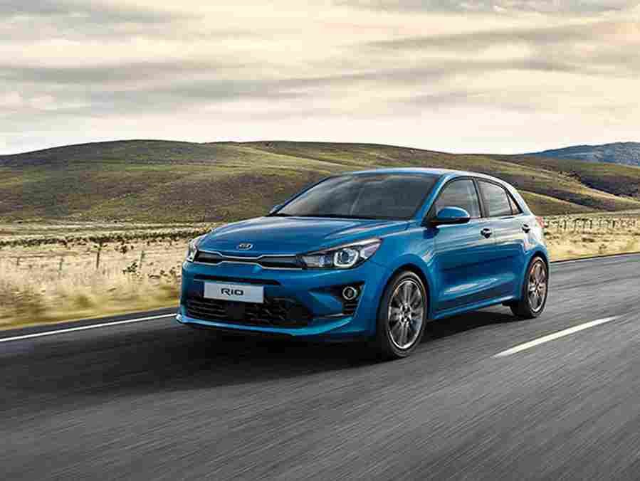 KIA Rio 6839 12 Car A4 Photo Print