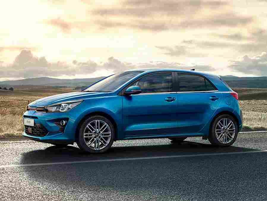 KIA Rio 6839 14 Car A4 Photo Print