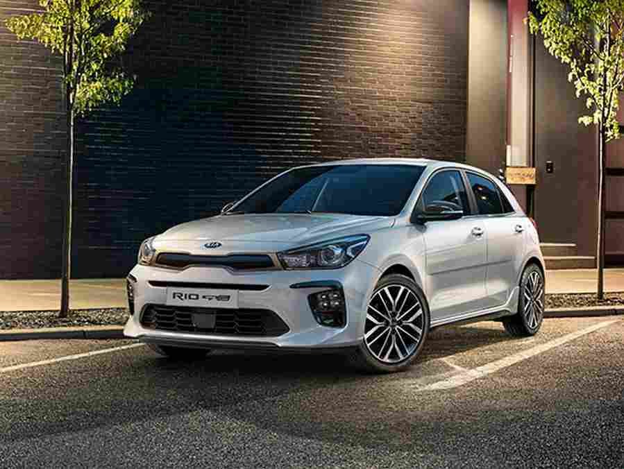 KIA Rio 6839 15 Car A4 Photo Print