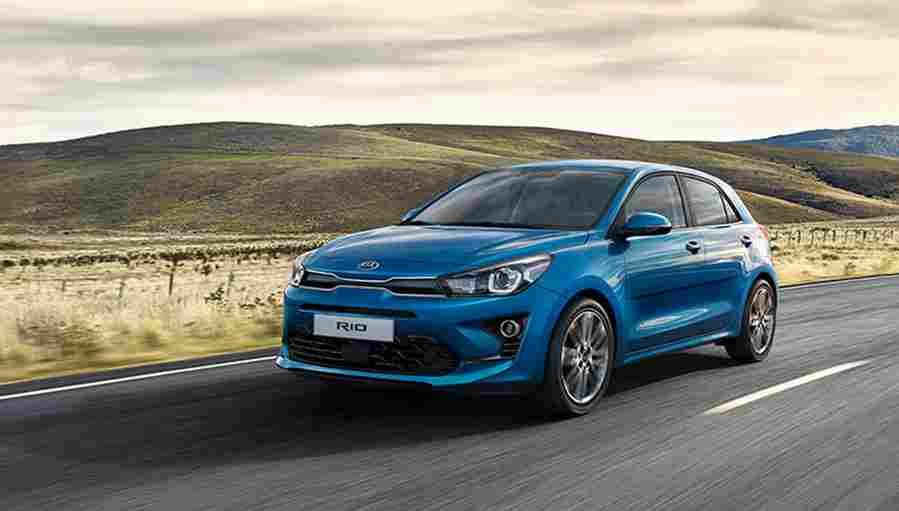 KIA Rio 6839 18 Car A4 Photo Print