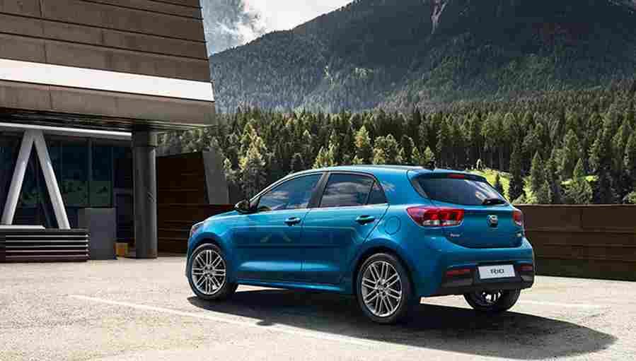 KIA Rio 6839 19 Car A4 Photo Print