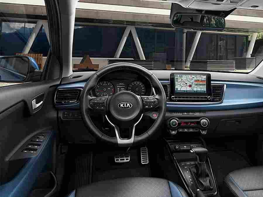 KIA Rio 6839 2 Car A4 Photo Print