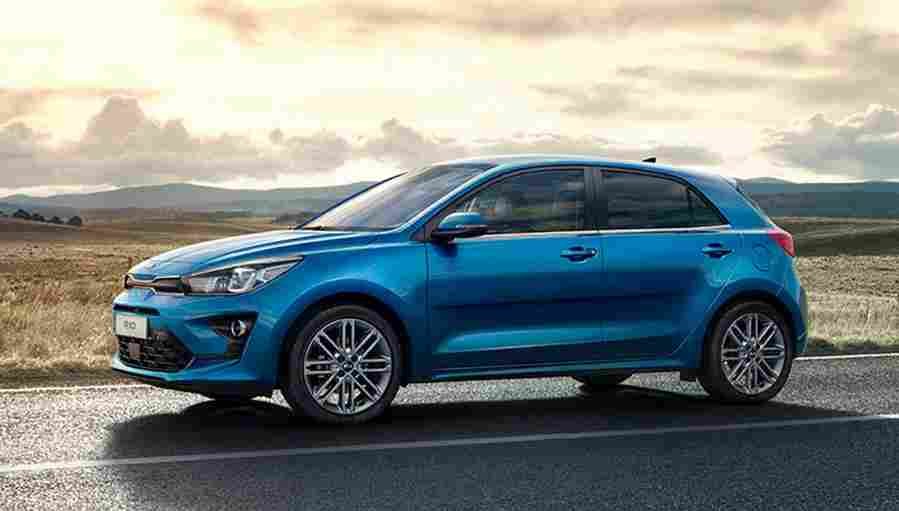KIA Rio 6839 20 Car A4 Photo Print