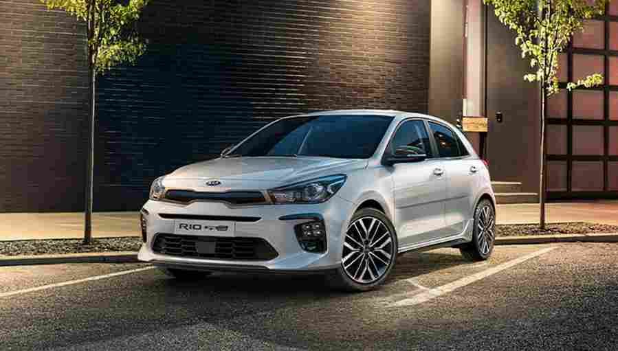 KIA Rio 6839 22 Car A4 Photo Print