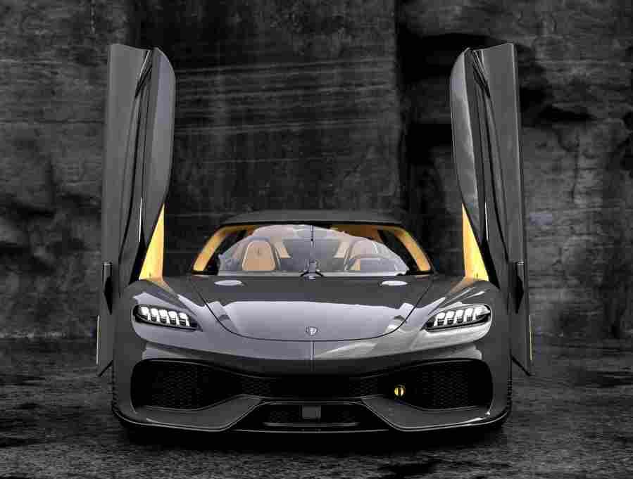 KOENIGSEGG Gemera 6767 7 Car A4 Photo Print