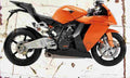 KTM 1190 RC8 2008 Aged Vintage A4 Photo Print