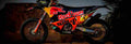 KTM 450 Rally Prototype 2018 1 825x284 motorbike A4 Photo Print