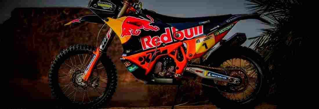 KTM 450 Rally Prototype 2018 1 825x284 motorbike A4 Photo Print