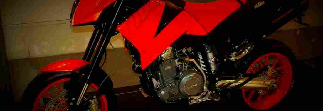 KTM 640 Duke II 1999 1 825x284 motorbike A4 Photo Print