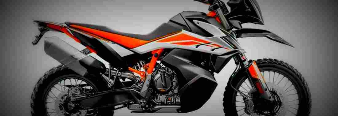 KTM 790 Adventure 2019 1 825x284 motorbike A4 Photo Print