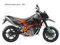 KTM 950 SupermotoR 2007 motorbike A4 Photo Print