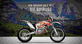 KTM Freeride 250 R 2017 4 motorbike A4 Photo Print