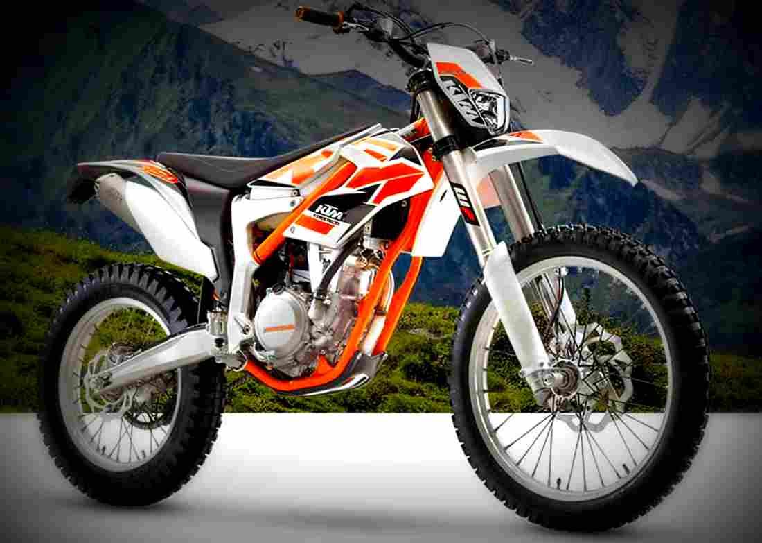 KTM Freeride 350 2017 1 motorbike A4 Photo Print