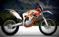 KTM Freeride 350 2017 2 motorbike A4 Photo Print