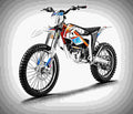 KTM Freeride E SX 2017 3 motorbike A4 Photo Print