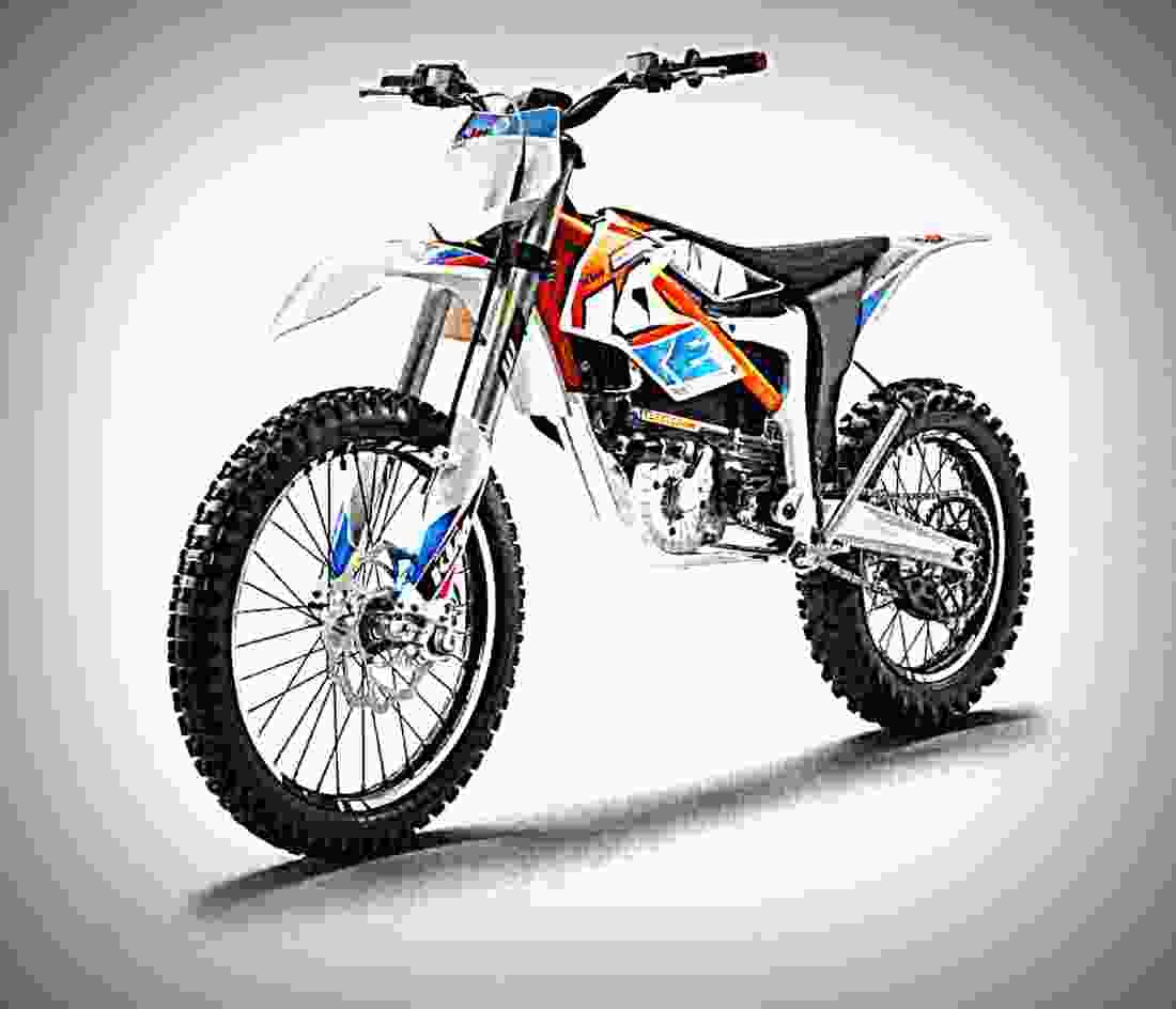 KTM Freeride E SX 2017 3 motorbike A4 Photo Print