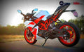 KTM RC 200 2017 4 motorbike A4 Photo Print