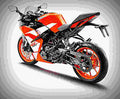 KTM RC 250 2017 3 motorbike A4 Photo Print