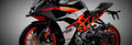 KTM RC 390 2017 1 825x284 motorbike A4 Photo Print