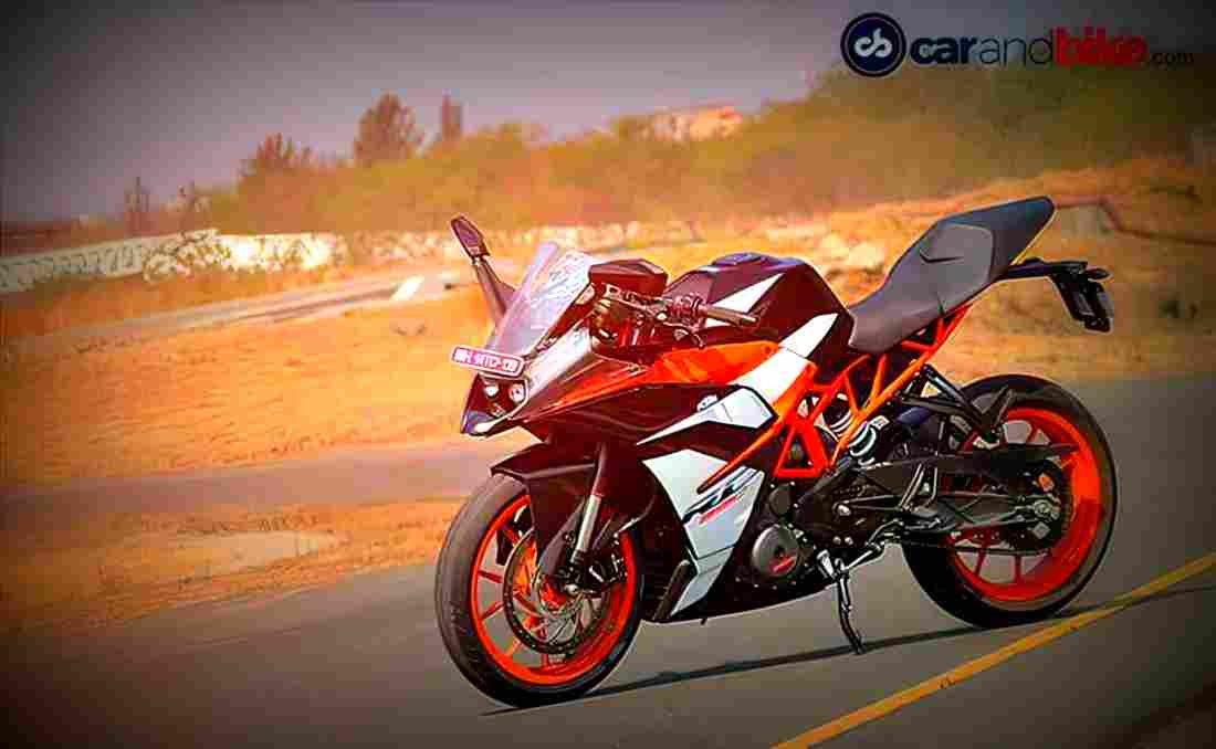 KTM RC 390 2017 3 motorbike A4 Photo Print