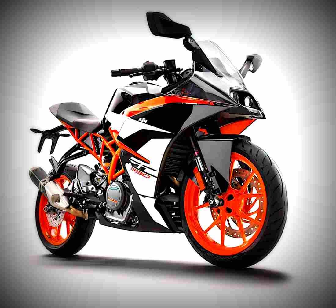 KTM RC 390 2017 4 motorbike A4 Photo Print