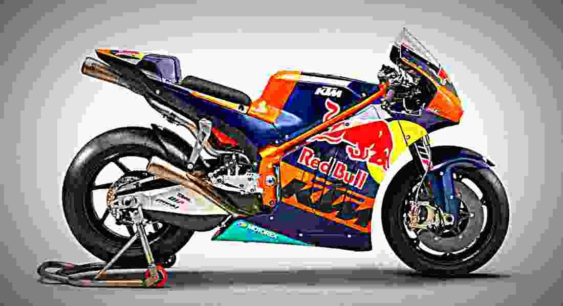 KTM RC16 2017 4 motorbike A4 Photo Print