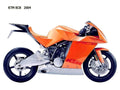 KTM RC8 2004 motorbike A4 Photo Print