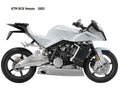 KTM RC8 Venom 2005 motorbike A4 Photo Print