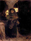 Kaemmerer Frederik Hendrik The Market Woman A4 Photo Print