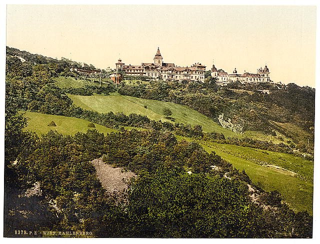 Kahlenberg Vienna Vintage A4 Photo Print