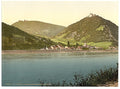 Kahlenberg & Leopoldsberg Vienna Vintage A4 Photo Print